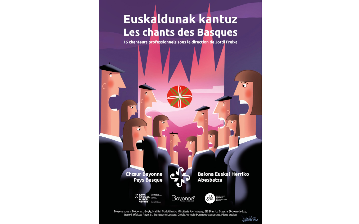 Concert du Choeur Bayonne Pays Basque "Les cha ...