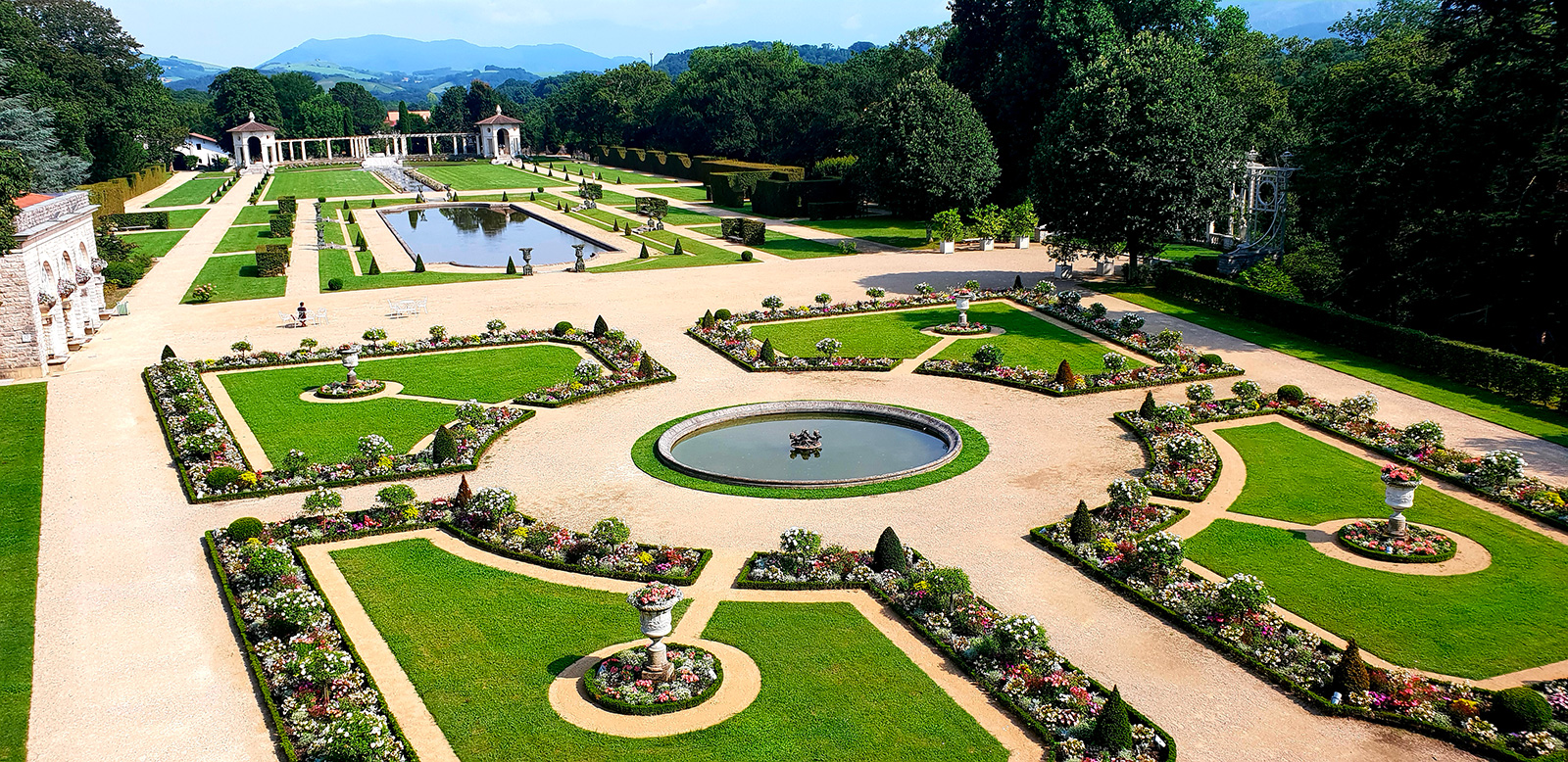 The gardens of Villa Arnaga