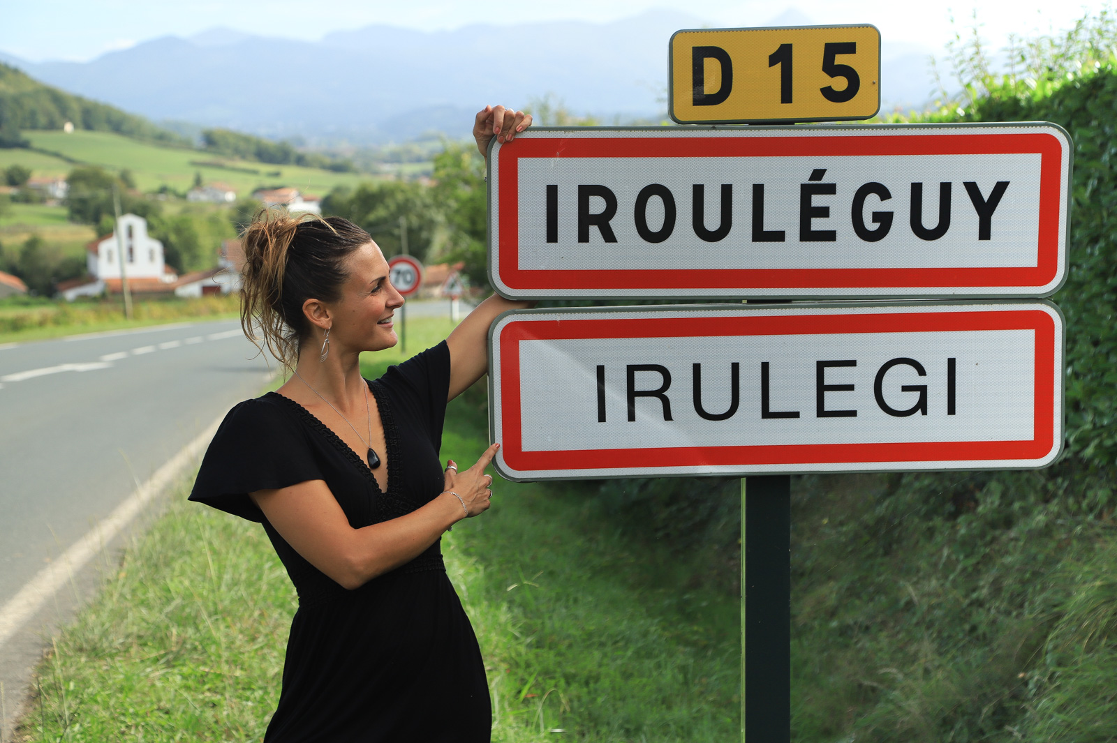 Wine tourism getaway in the village of Irouleguy