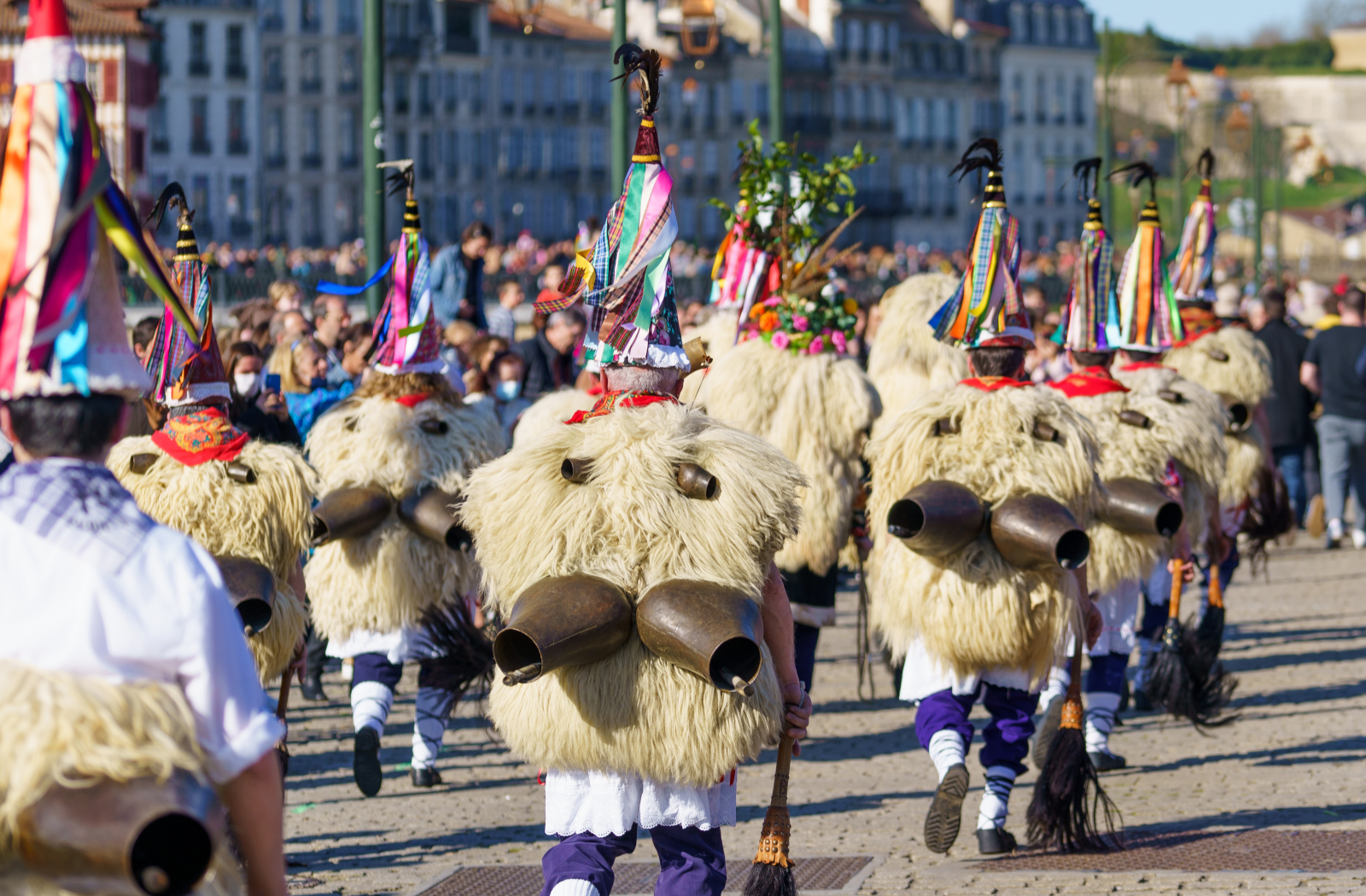 Basque carnivals, a colorful tradition in February