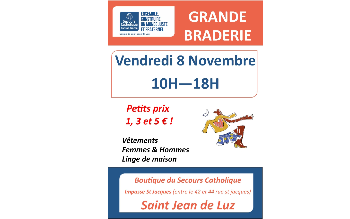 Braderie du Secours Catholique