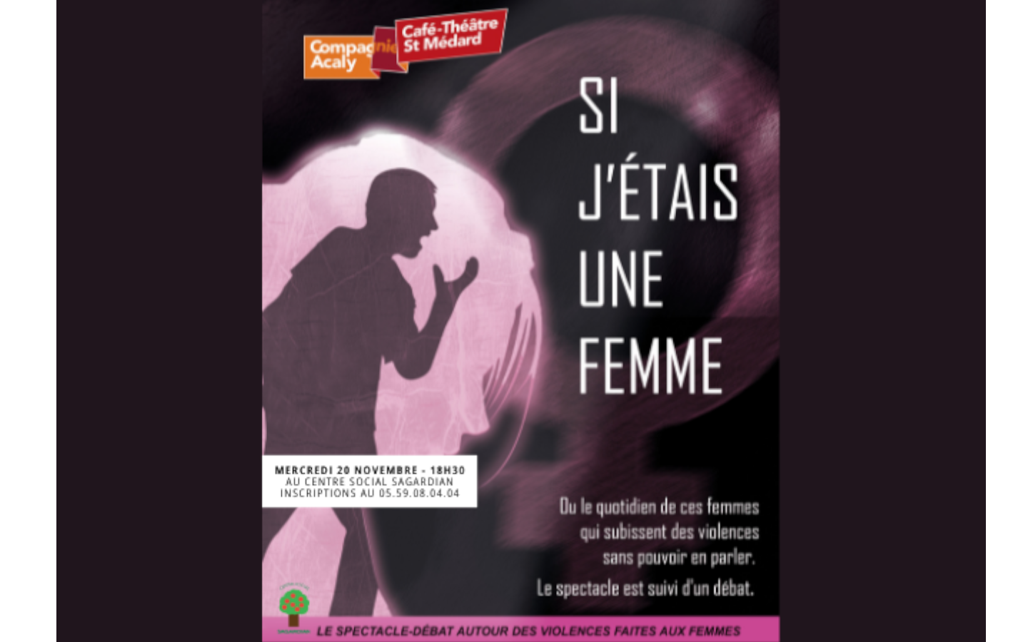 Spectacle-débat "Si j'étais une femme"