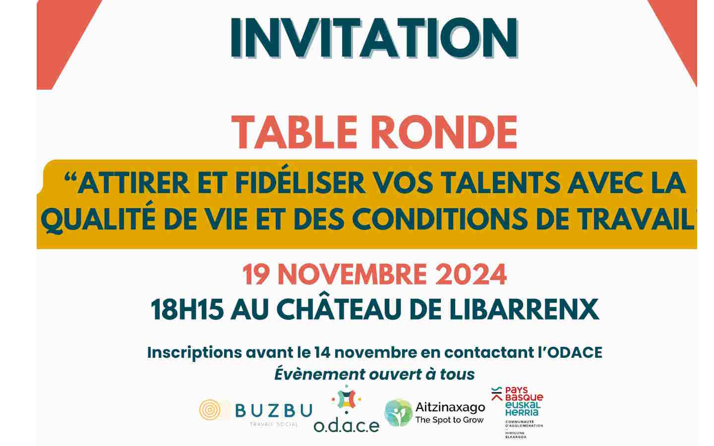 Table ronde : qualité de vie et conditions de  ...