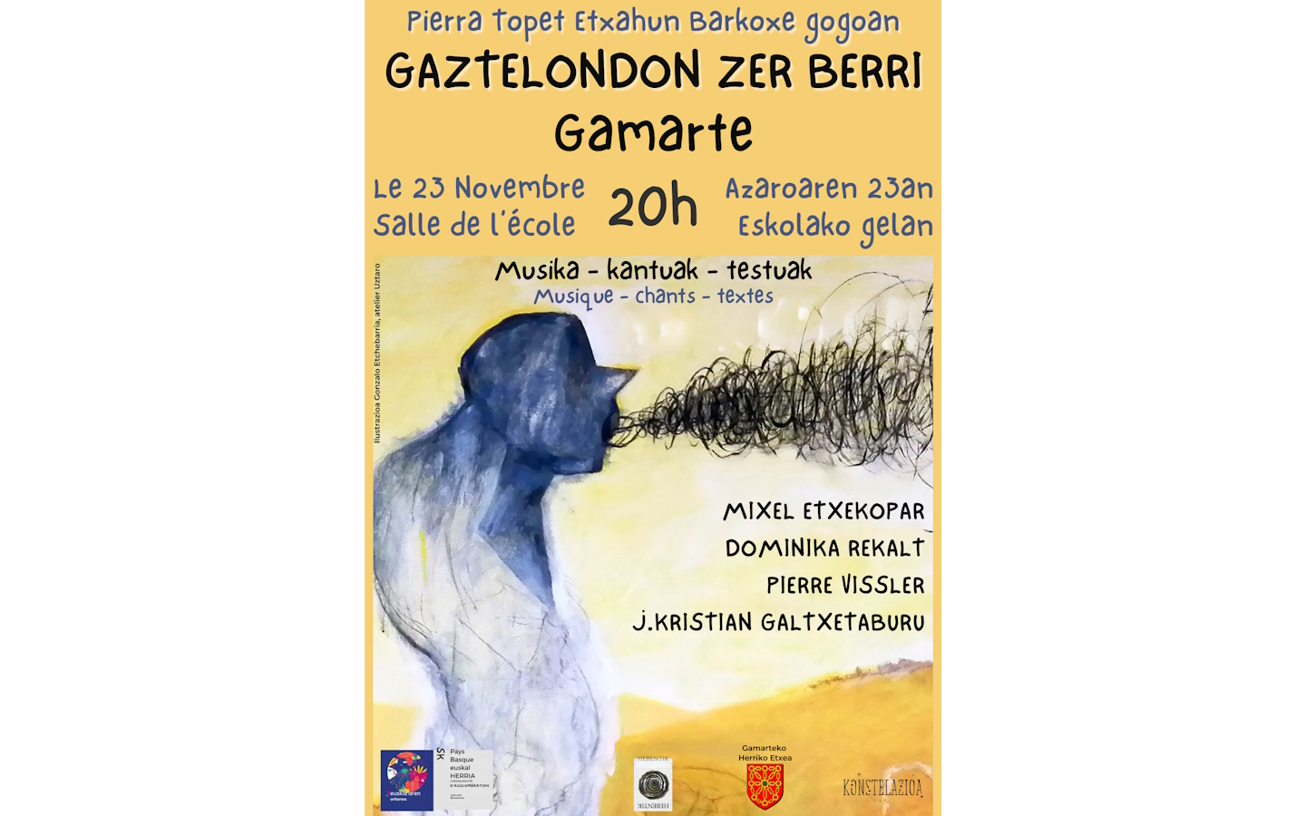 Gaztelondon zer berri : musique-chants-textes