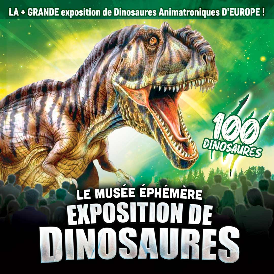 Le Musée Éphémère® des dinosaures - Tour 2025