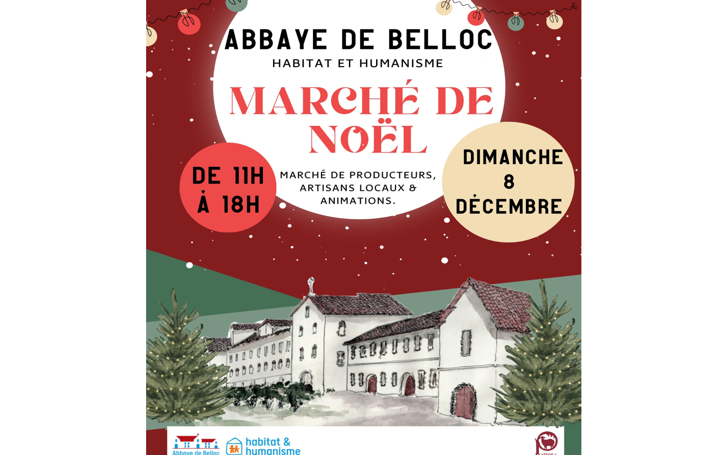 Marché et animations de Noël