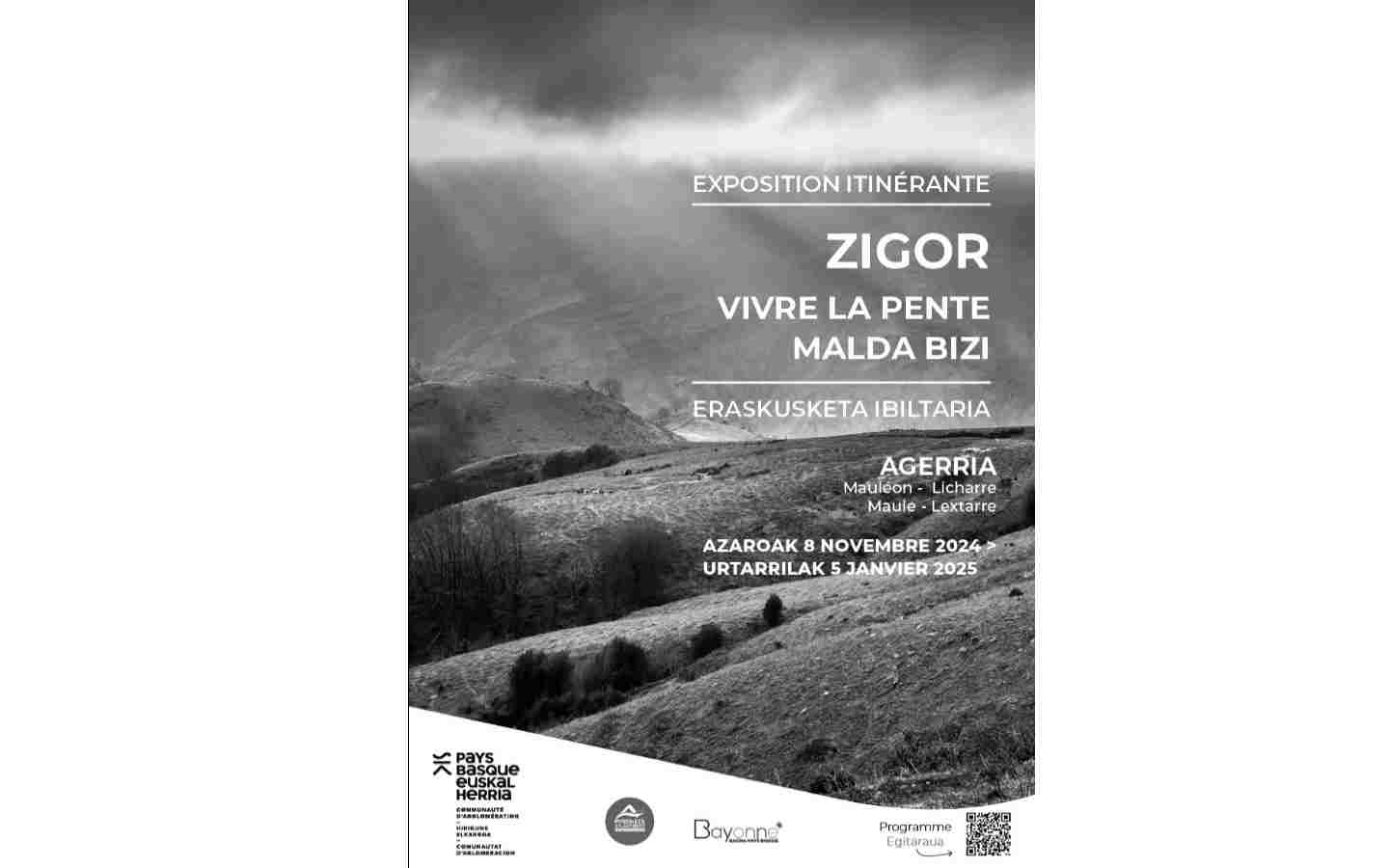 Exposition : vivre la pente - Zigor