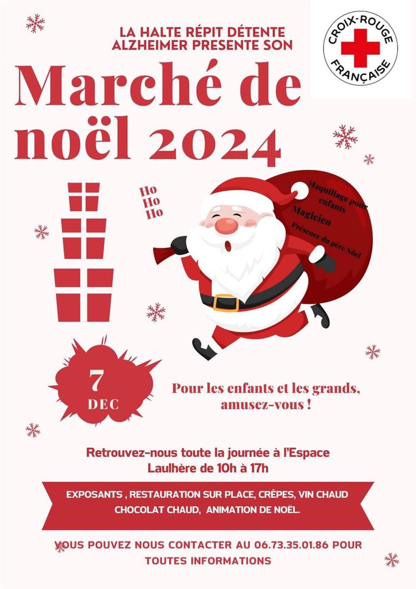 Marché de Noël de la Halte Répit Détente Alzheimer