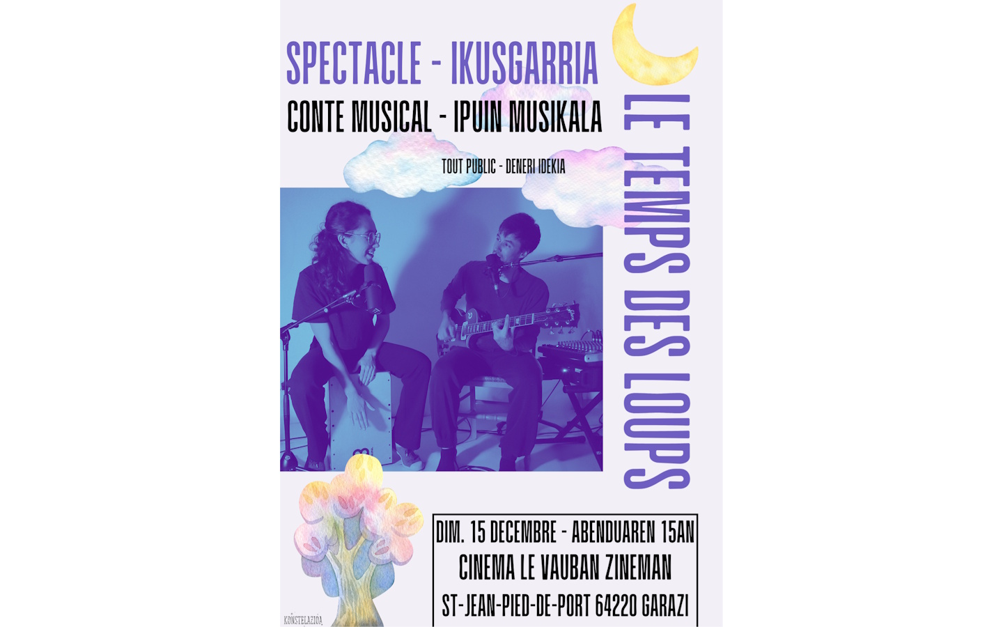 Spectacle conte musical-Ikusgarria : ipuin mus ...