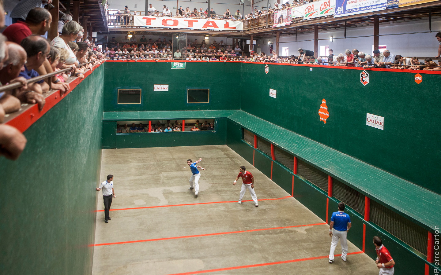 Pelote basque à main nue : finale du tournoi S ...