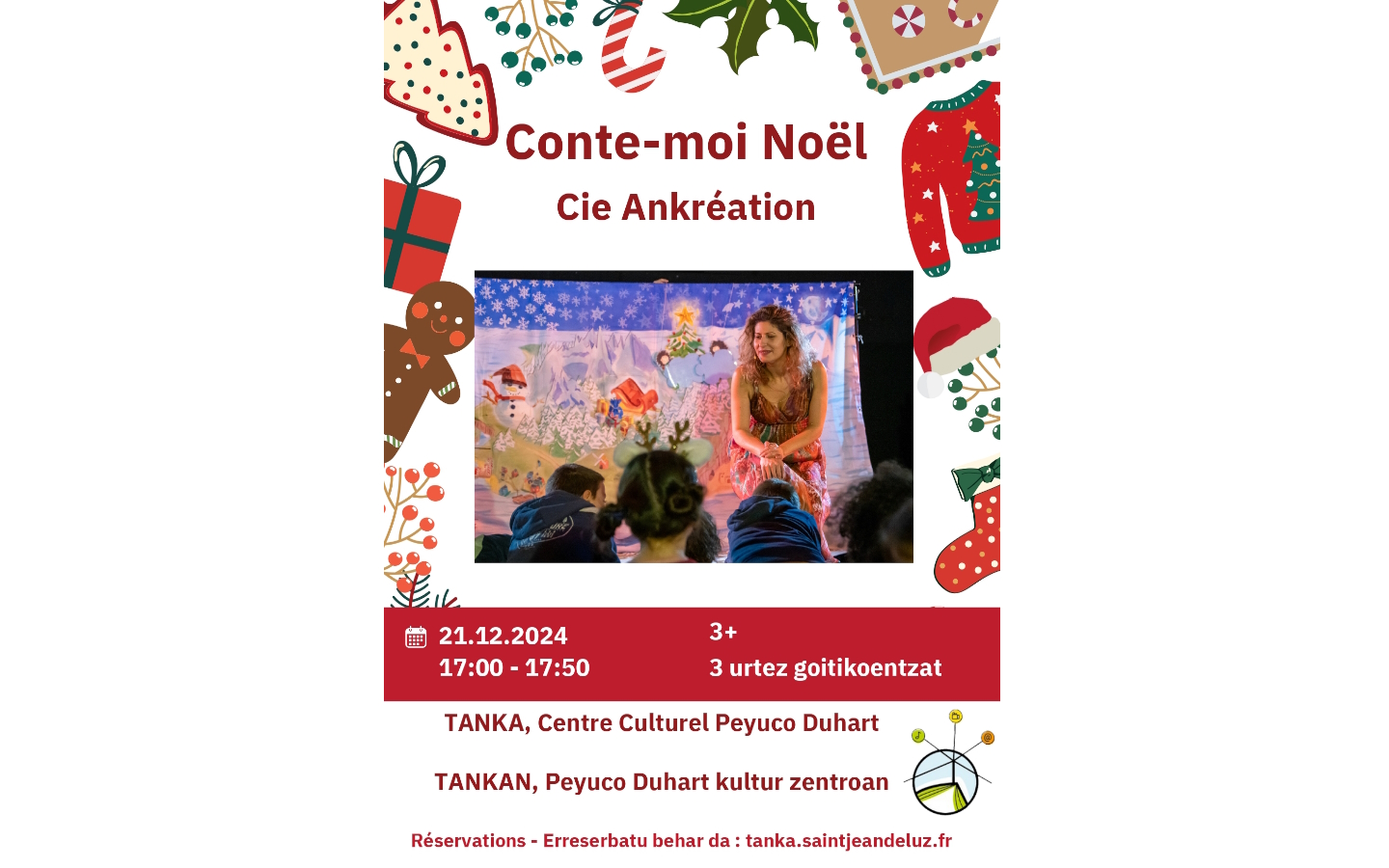 Contes-moi Noël par la cie Ankréation - Contes ...