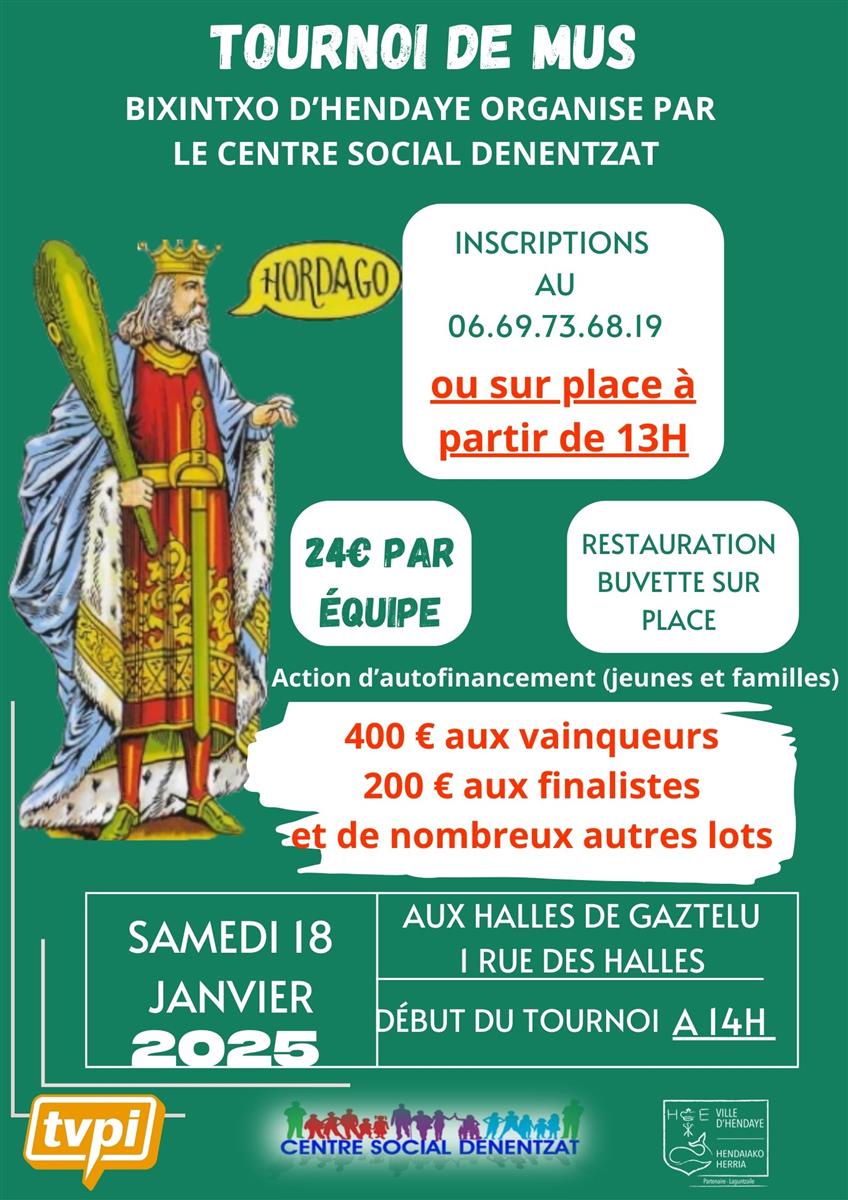 Fêtes de la Bixintxo - Tournoi de mus