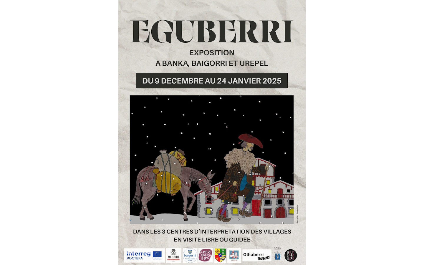 Exposition Eguberri (Noël) : visite libre ou g ...