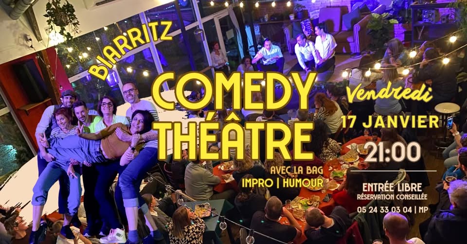 🎭 THÉÂTRE COMEDY IMPRO 😂