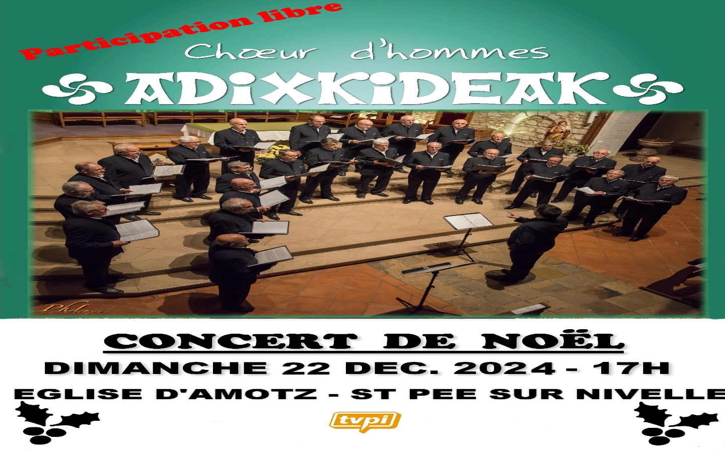 Concert de Noël avec Adixkideak