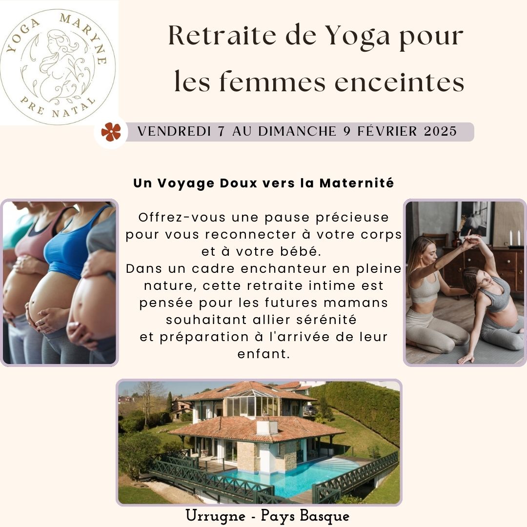 Retraite de Yoga pour femmes enceintes Février ...