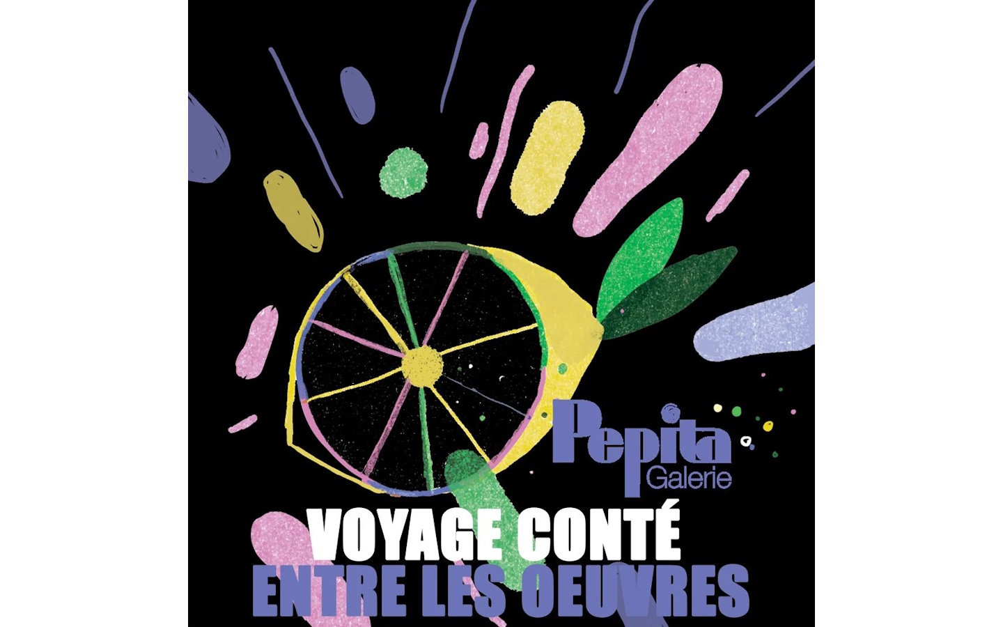 Voyage conté entre les oeuvres !