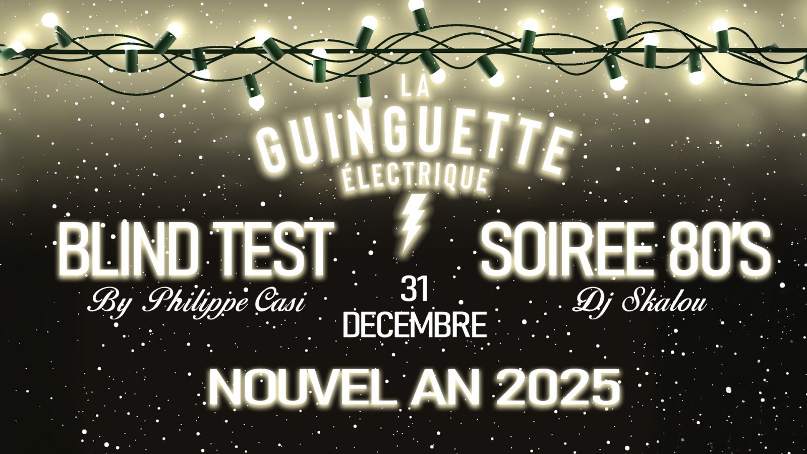 Soirée du Réveillon du 31 Décembre - La Guingu ...