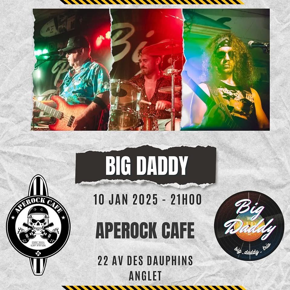 BIG DADDY TRIO LIVE - APEROCK CAFÉ - CHAMBRE D ...