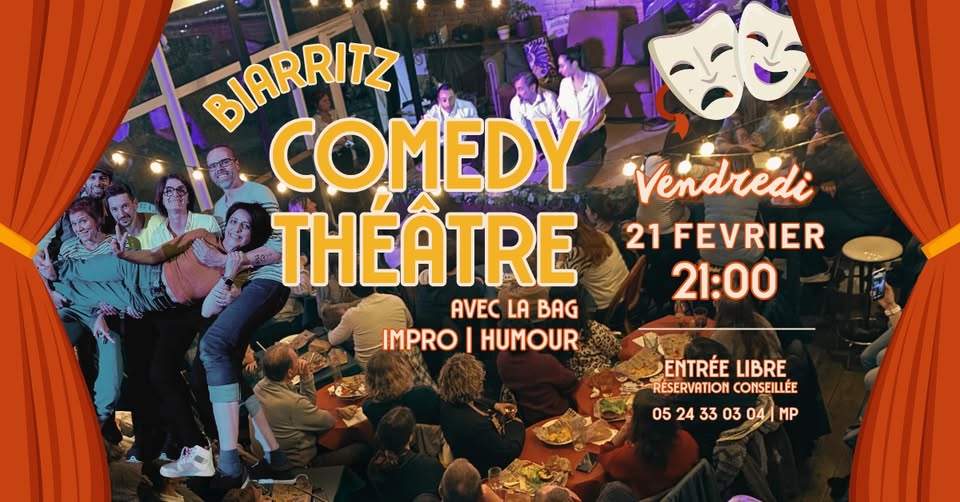 🎭 THÉÂTRE COMEDY IMPRO 😂