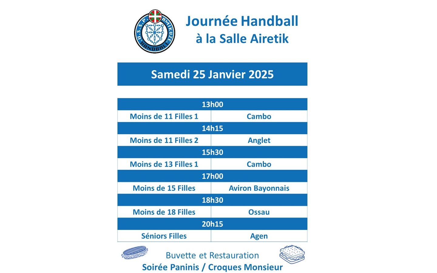 Journée handball