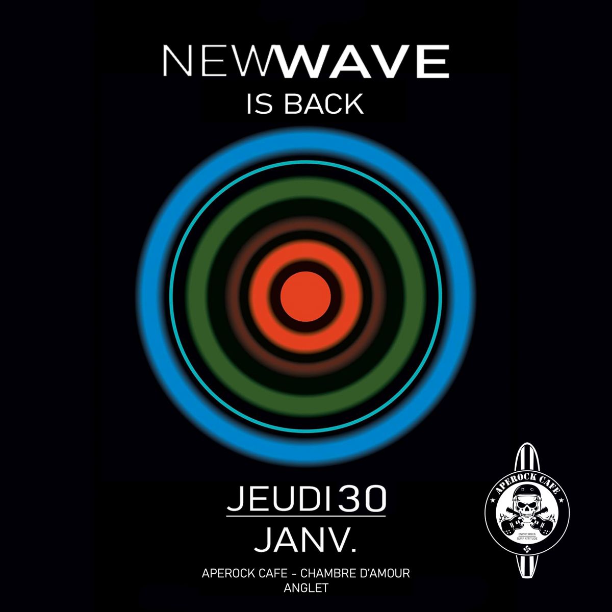 Soirée New Wave - Apérock Café - Anglet - Cham ...