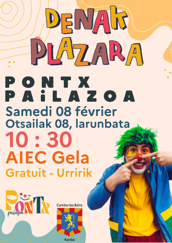 Spectacle en basque "Denak Plazara" de Pontx P ...