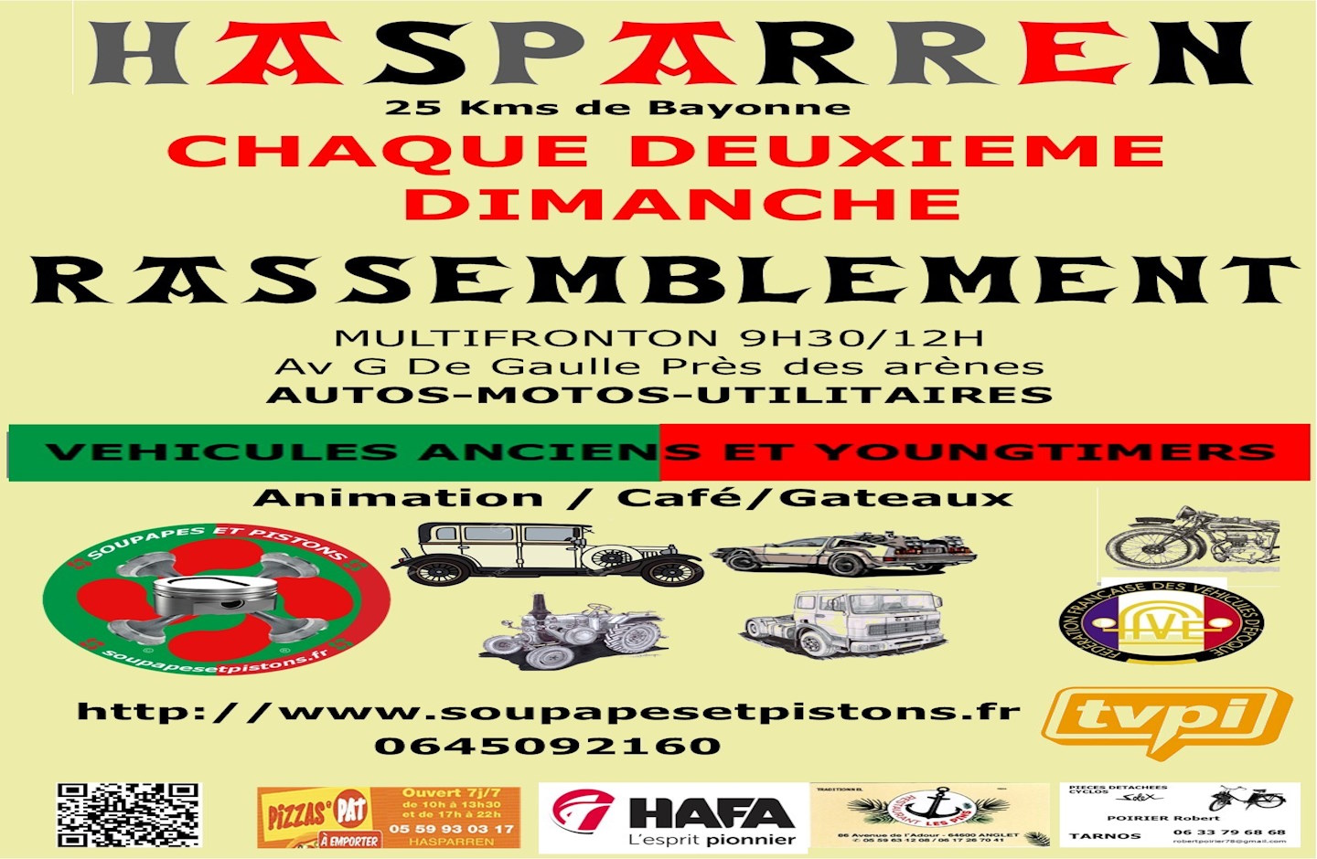 Rassemblement du club soupapes et pistons