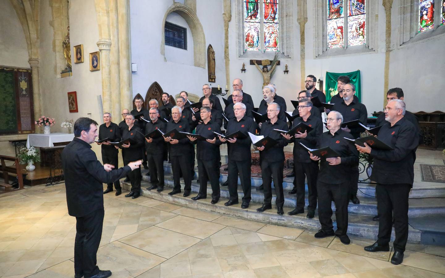 Chants basques avec le chœur d'hommes Oldarra