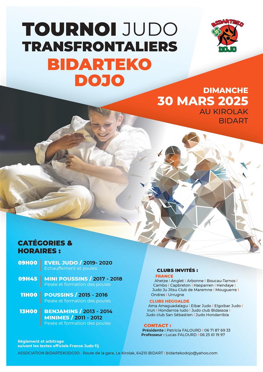 Tournoi transfrontalier de judo