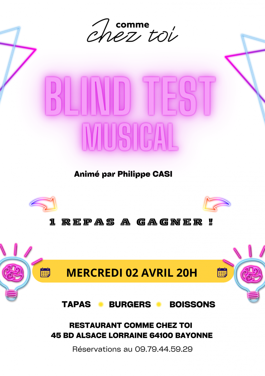 BLIND TEST MUSICAL