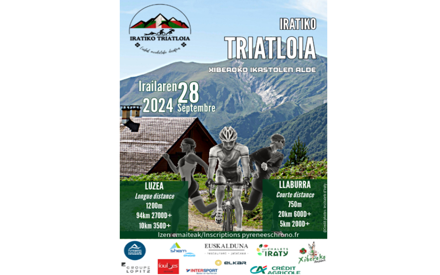 Le triathlon d'Iraty - Iratiko Triatloia