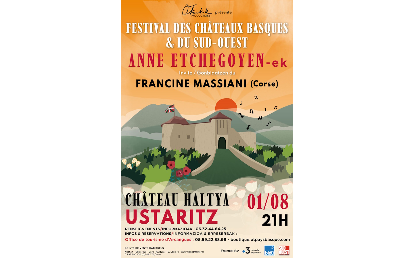 Festival des Châteaux Basques et du Sud-Ouest