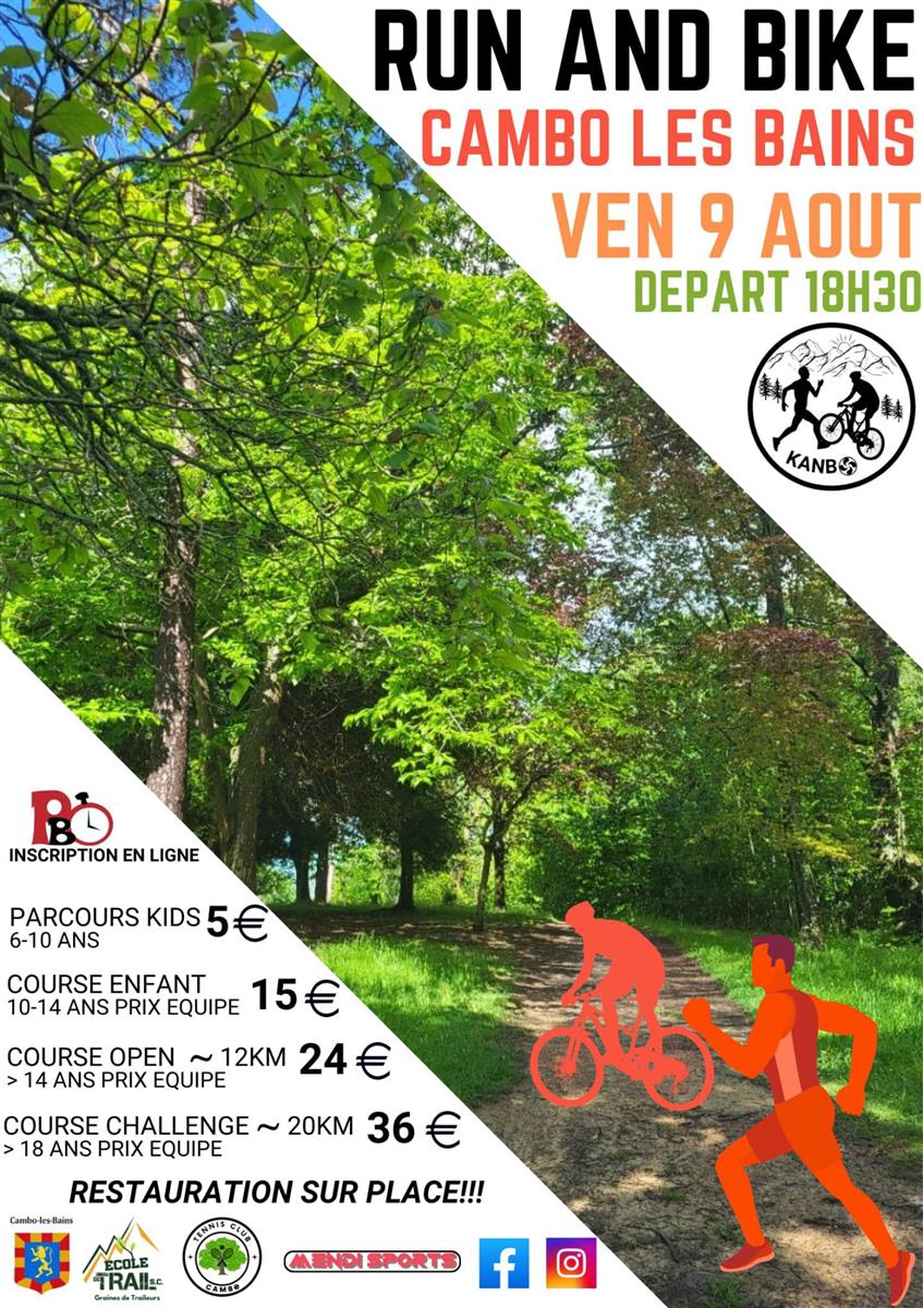 Course Run and Bike des Fêtes de Cambo