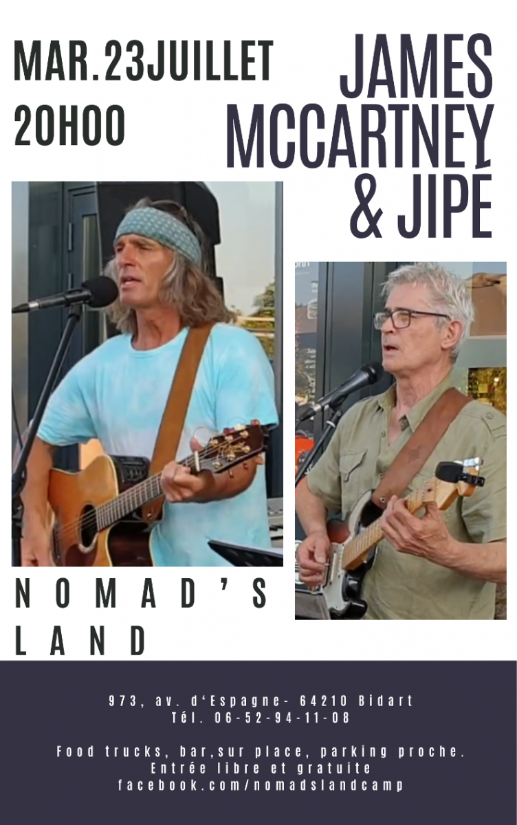 Soirée concert au Nomad's Land