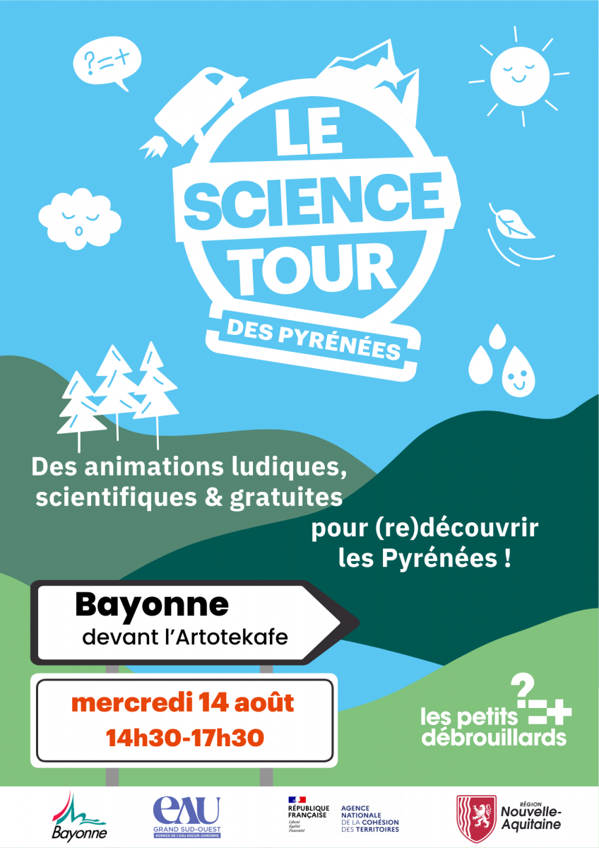 Science Tour des Pyrénées à Bayonne