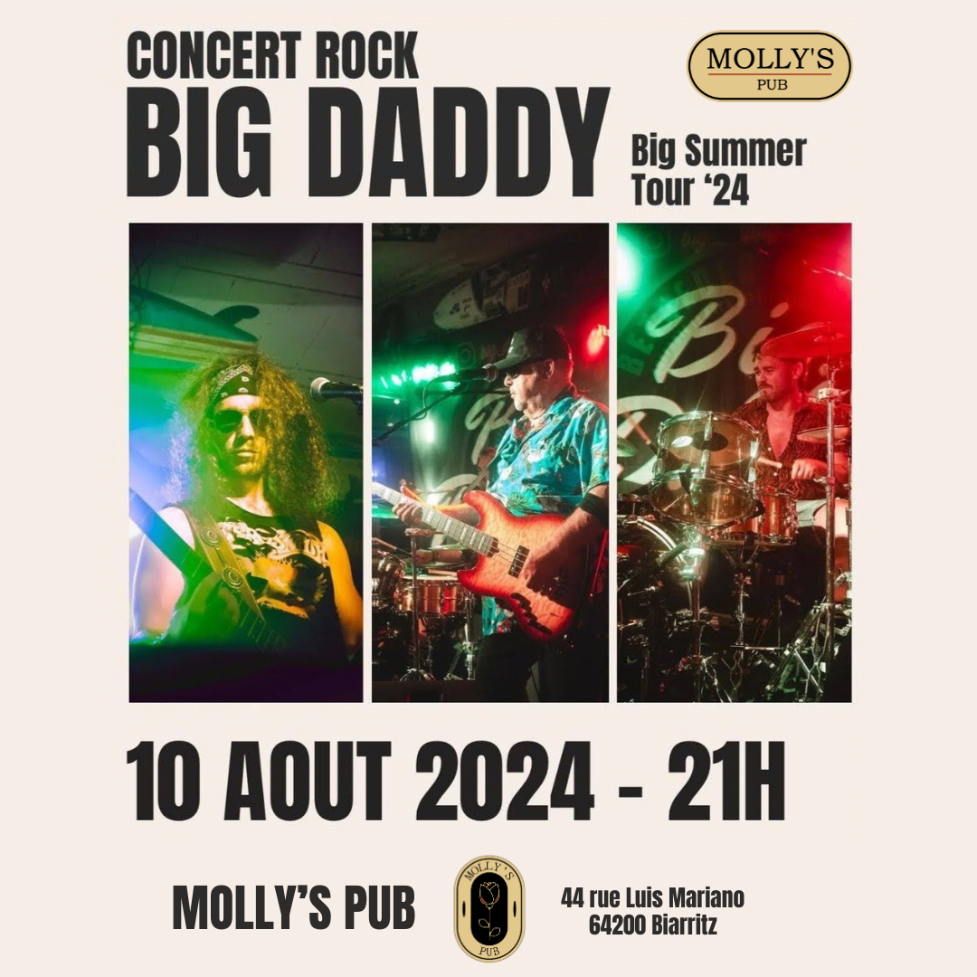 Concert Big Daddy au Molly's Pub