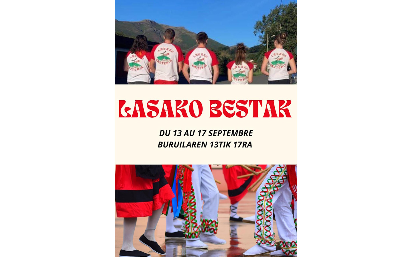 Fêtes de village : pelote basque, goûter et re ...