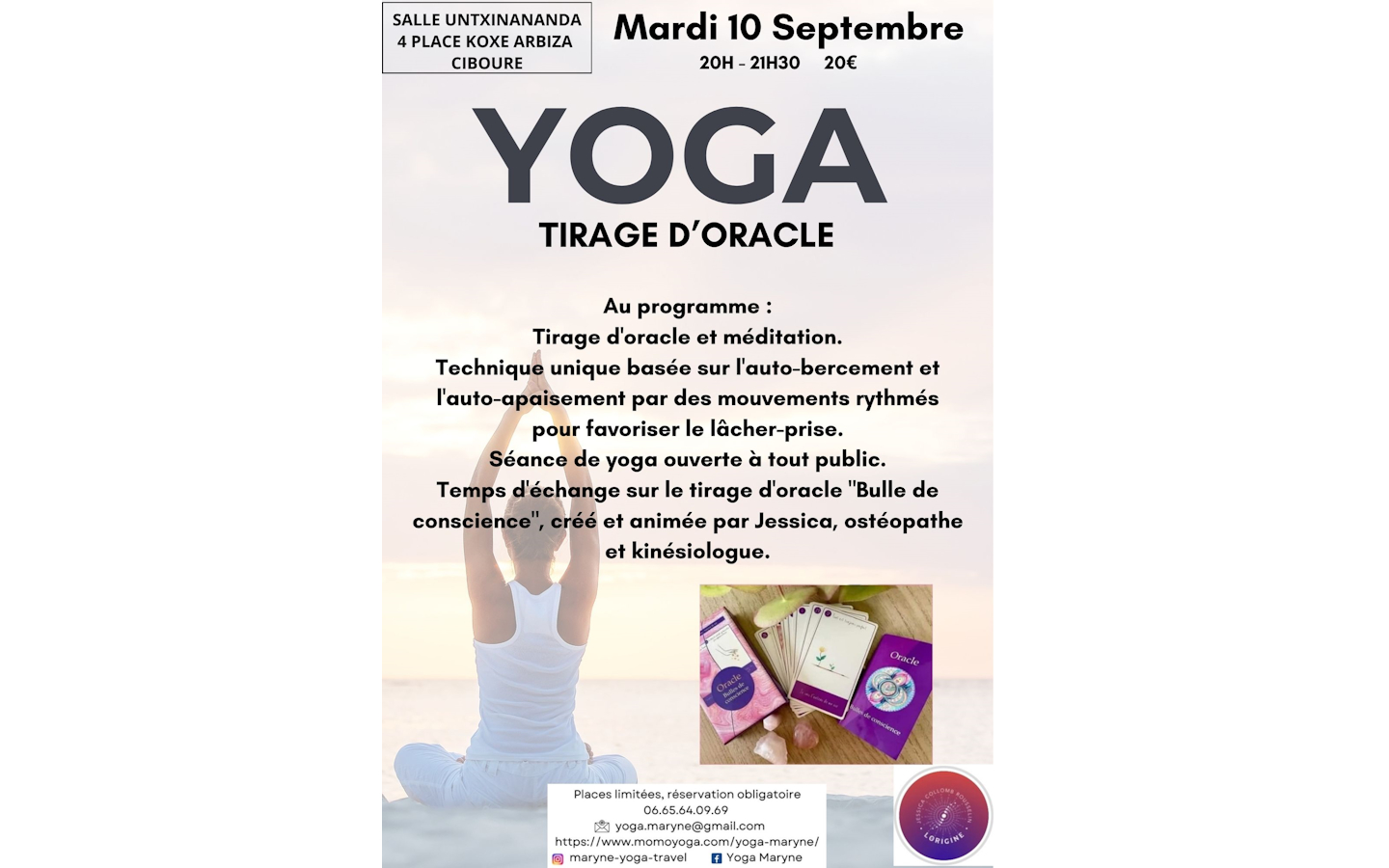 Yoga et tirage d’oracle : Rentrée en pleine co ...