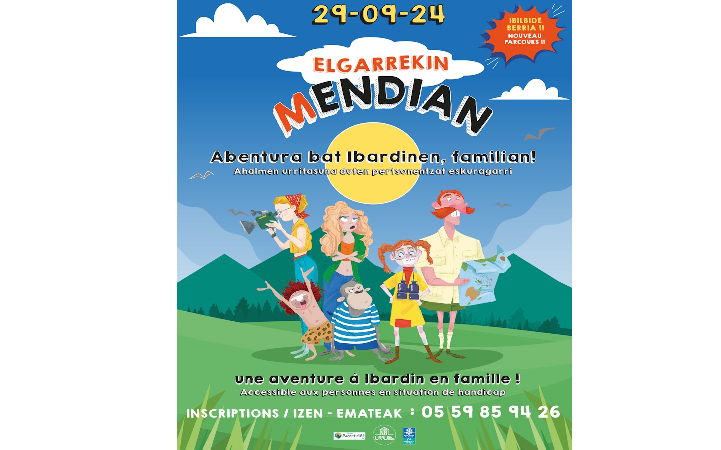 Elgarrekin Mendian, une aventure à Ibardin en  ...