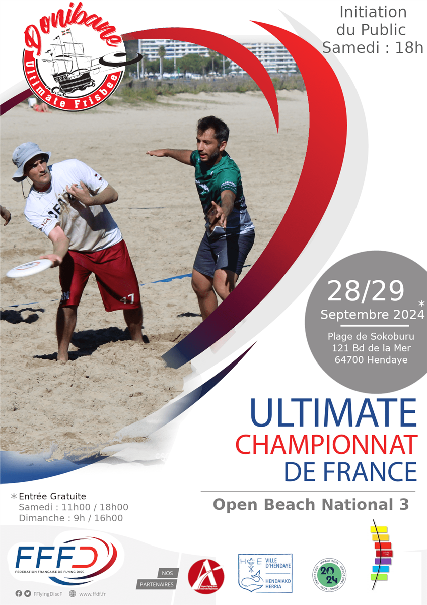 Championnats de France de Beach Ultimate Frisbee