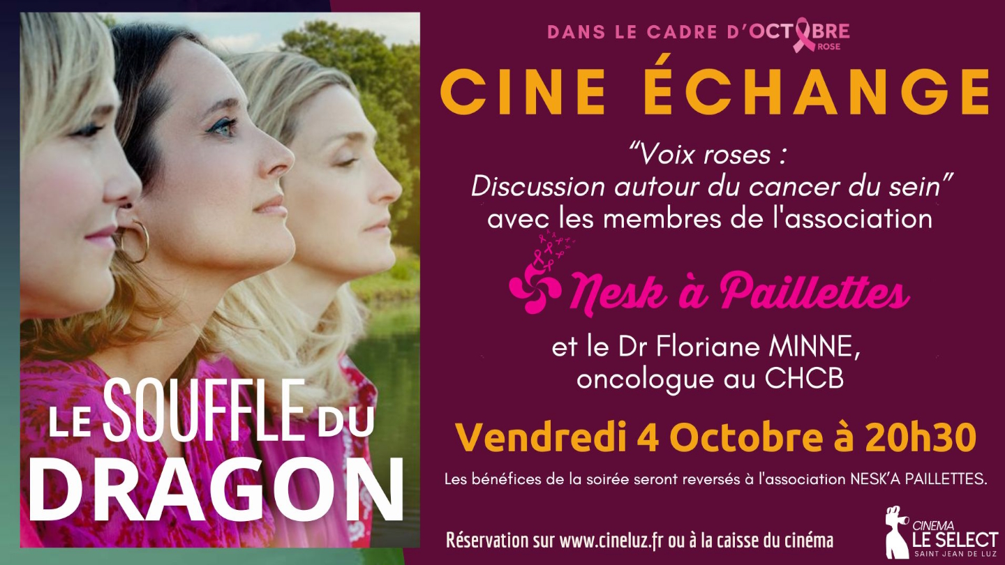 Ciné échange dans le cadre d'Octobre Rose