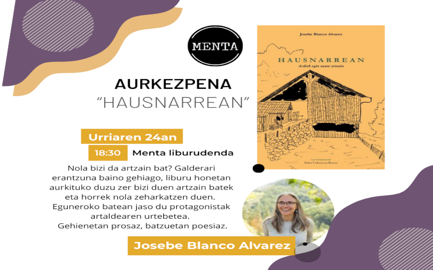 Présentation en basque du livre "Hausnarrean"  ...