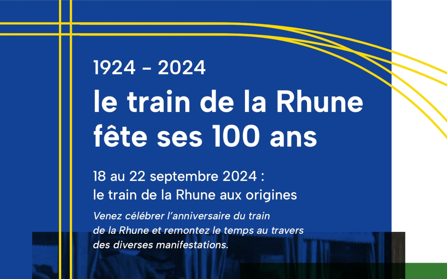 Le train de la Rhune fête ses 100 ans - ANNULÉ