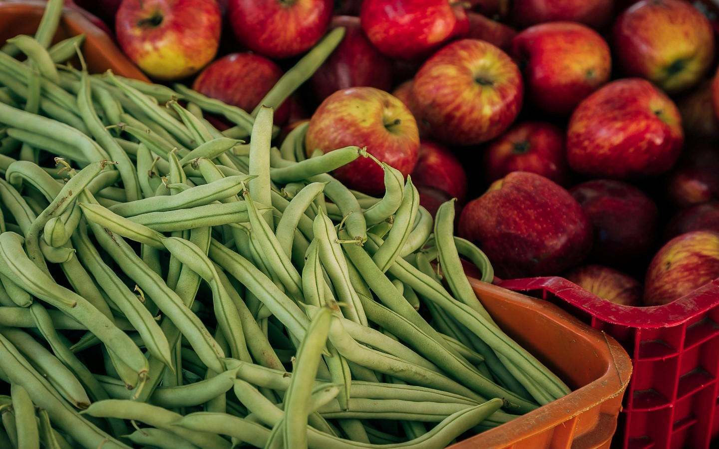 Marché aux produits locaux