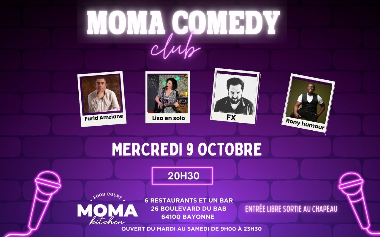 Première soirée du Moma Comedy Club