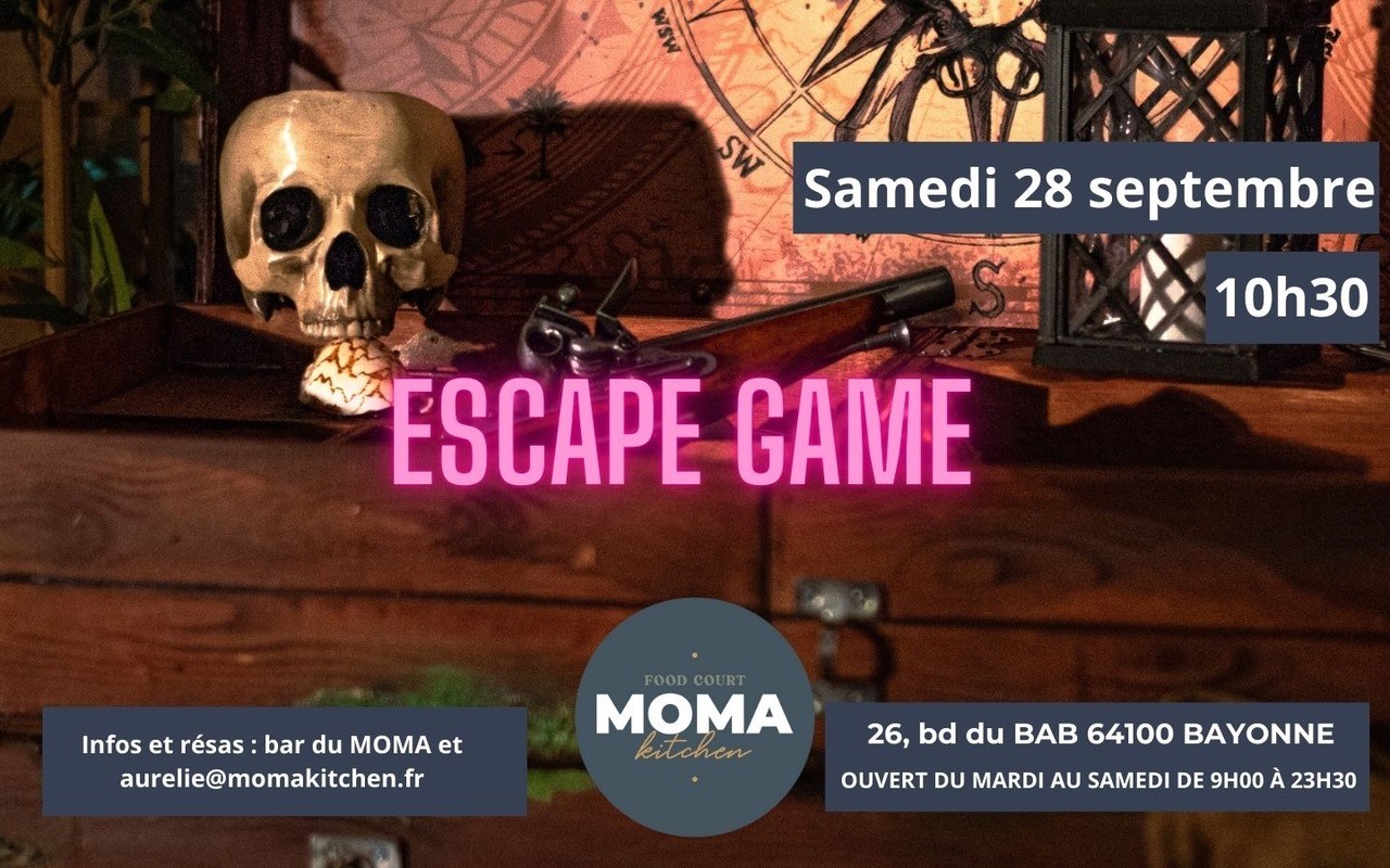 Escape game au Moma Kitchen