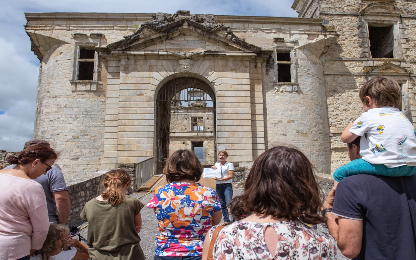 Visite du château de Gramont