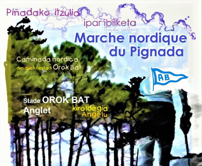 Marche nordique du Pignada