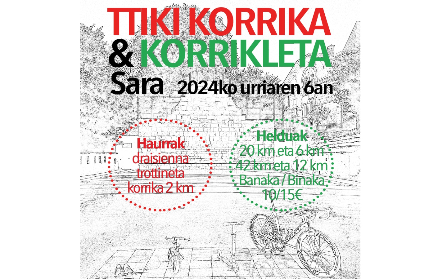 TTIKI KORRIKA & KORRIKLETA - course